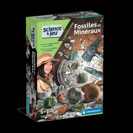 Science et jeu : fossiles et minéraux