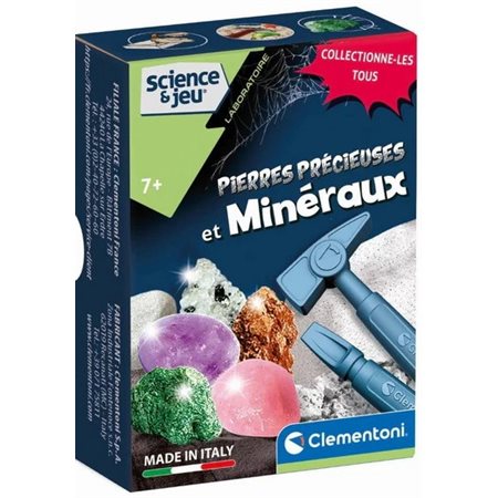 Mini kit de pierres et minéraux