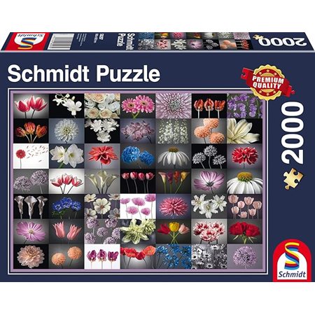 Schmidt Jigsaw Puzzle - Flowering Thought - 2000 Pieces