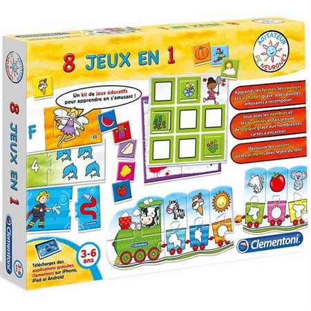 PETIT SAVANT 8 JEUX EN 1