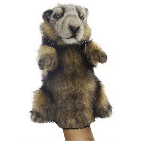 MARIONNETTE 24CM MARMOTTE