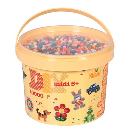 Hama - Sceau de 10 000 mini perles à repasser