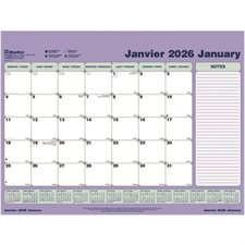 Monthly Calendar Desk Pad (2025) Refill only