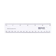 Flexible Transparent Ruler 15 cm metric / 6"