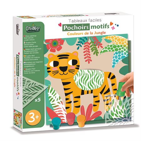 Crea Lign' Stencils – Jungle Patterns