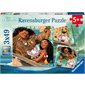 Casse-tête pour enfants Ravensburger - Nés pour Voyager - 3 x 49 pièces