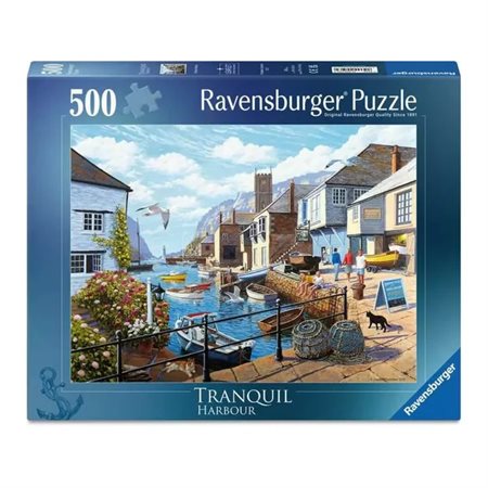Casse-tête Ravensburger – Port tranquille – 500 pièces