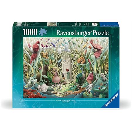 Jigsaw Puzzle Ravensburger - Demelsa Haughton: The Secret Garden– 1000 Pieces Puzzle