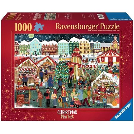 Casse-tête Ravensburger – Marché de Noël – 1000 pièces