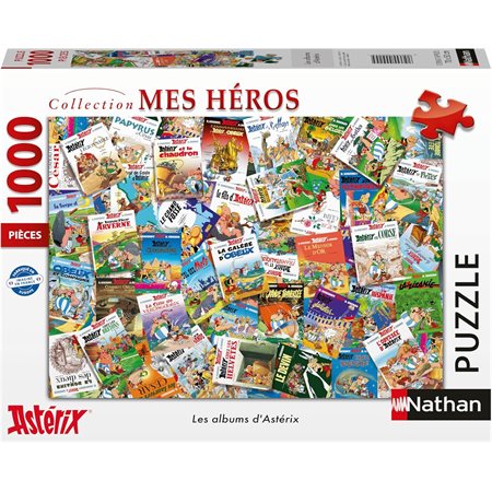 Casse-tête Nathan - Les albums d'Astérix - 1000 pièces