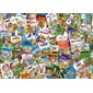 Casse-tête Nathan - Les albums d'Astérix - 1000 pièces