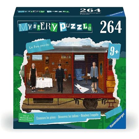 Casse-tête mystère Ravensburger - Le feu perdu – 264 pièces