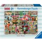 Casse-tête Ravensburger - Marché de rue - 1000 pièces