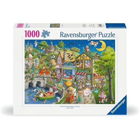 Casse-tête Ravensburger - Le Village de Mère l’Oie - 1000 pièces