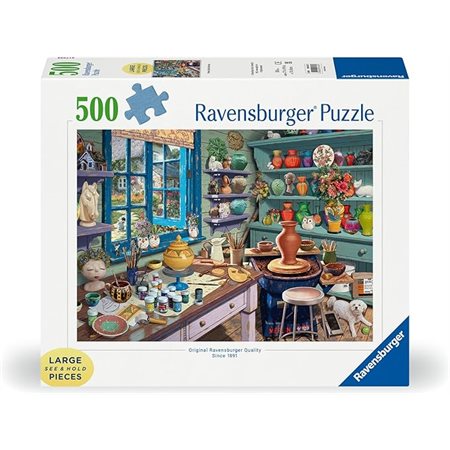 Ravensburger Jigsaw Puzzle – The Pottery Studio – 500 Pieces