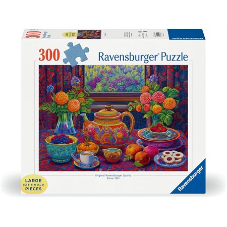 Casse-tête Ravensburger - L'heure du thé - 300 pièces XL