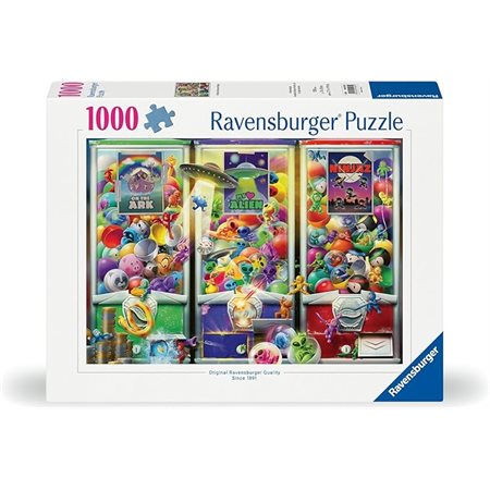 Casse-tête Ravensburger - Animaux, extraterrestres et ninjas – 1000 pièces