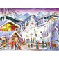 Casse-tête Ravensburger - Greg Paprocki : Esprit de Noël au pied des pistes – 1000 pièces
