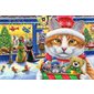 Casse-tête Ravensburger - Chatons de Noël - 2 x 24 pièces
