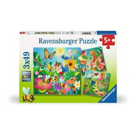 Casse-tête Ravensburger - Le monde des insectes - 3 x 49 pièces