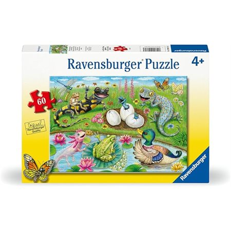 Casse-tête Ravensburger - Bonjour Éclosion – 60 pièces