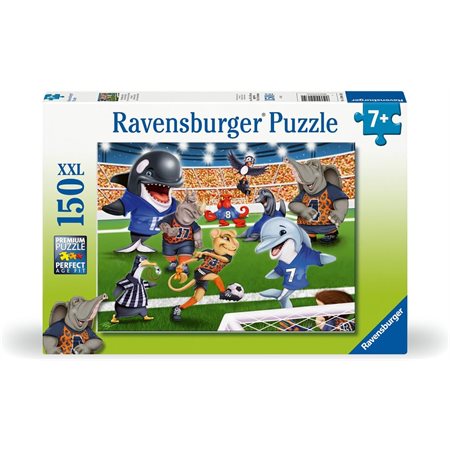 Casse-tête Ravensburger - Terrain de soccer - 150 pièces XXL