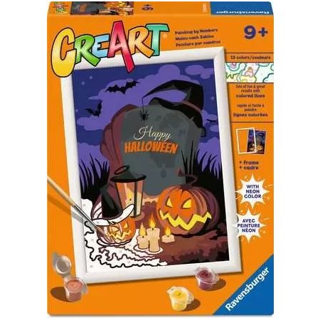 CreArt Halloween Mood - Peinture par numéros pour enfants