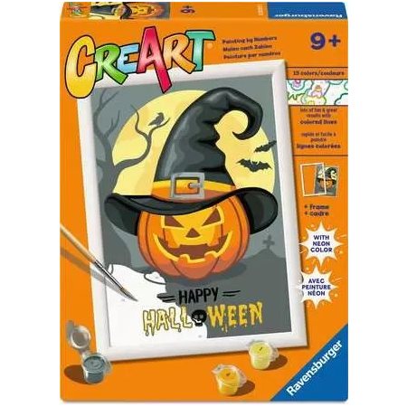 CreArt Paint-by-Numbers: Happy Halloween