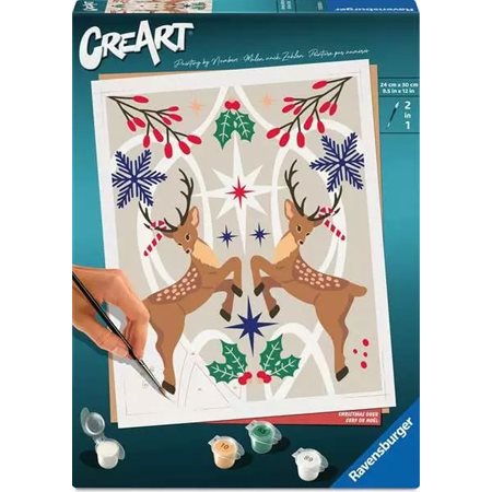 CreArt Paint-by-Numbers: Christmas