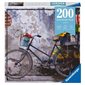 Casse-tête 200 morceaux - Moments de Puzzle : BICYCLETTE