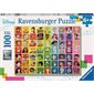 Casse-tête pour enfants Ravensburger - Disney Multi Character - 100 pièces