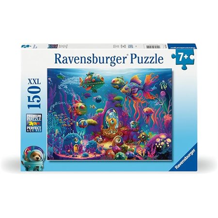 Casse-tête pour enfants Ravensburger - Alien de l'océan - 150 pièces