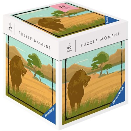 Casse-tête 99 morceaux - PUZZLE MOMENT : SAFARI