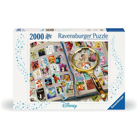 Casse-tête 2000 morceaux - TIMBRES PREFERÉS DISNEY