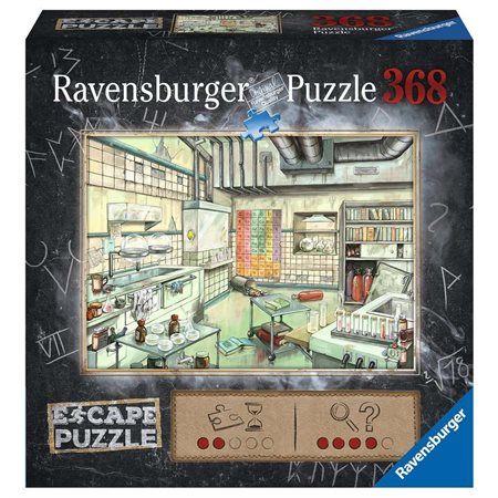 Casse-tête 368 morceaux -  ESCAPE PUZZLE : LE LABORATOIRE