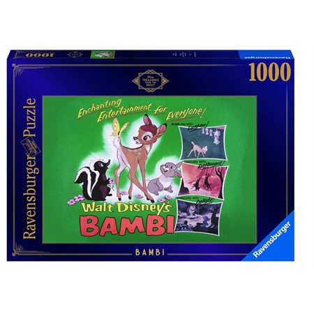 Casse-tête 1000 morceaux - DISNEY VAULT BAMBI