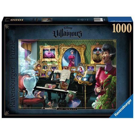 Casse-tête 1000 morceaux - VILAINS DE DISNEY : LADY TREMAINE