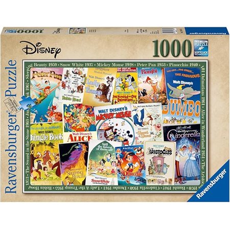 C-T. POSTER VINTAGE DISNEY 1000MCX