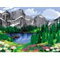 CreArt Paint-by-Numbers: Mountain View