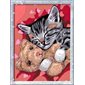 CreArt Paint-by-Numbers: Peaceful Kitten