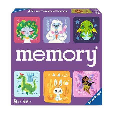 Jeu de mémoire - MEMORY : MONSTRES MIGNONS