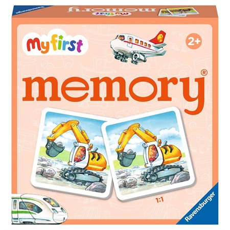 Jeu de mémoire - MY FIRST MEMORY : VÉHICULES