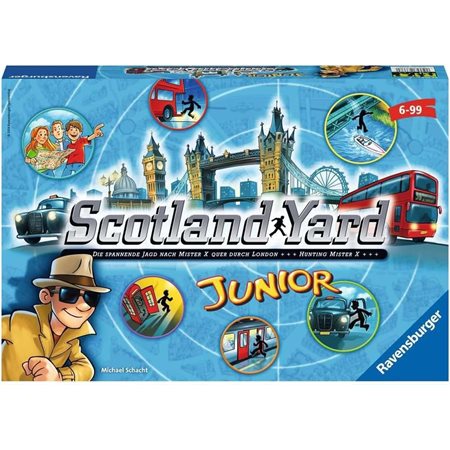 SCOTLAND YARD JUNIOIR : À LA POURSUITE DE MISTER  X