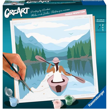 CreArt Paint-by-Numbers: Paddle Perfection