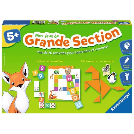 MES JEUX DE GRANDE SECTION