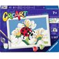 CreArt Paint-by-Numbers: Ladybug in Nature