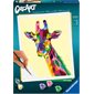 CreArt Paint-by-Numbers: Funky Giraffe