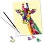 CreArt Paint-by-Numbers: Funky Giraffe