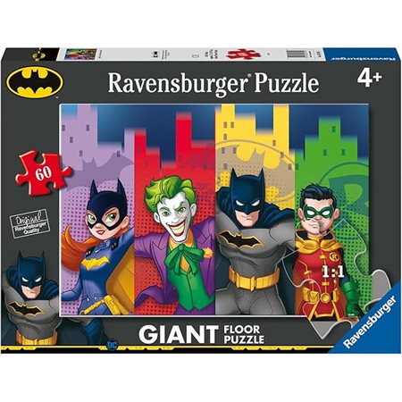 Casse-tête géant Ravensburger - Batman – 60 pièces