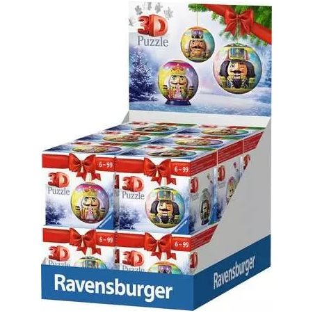 Casse-tête Ravensburger  3D – Boule de Noël Casse-Noisette - 54 pièces